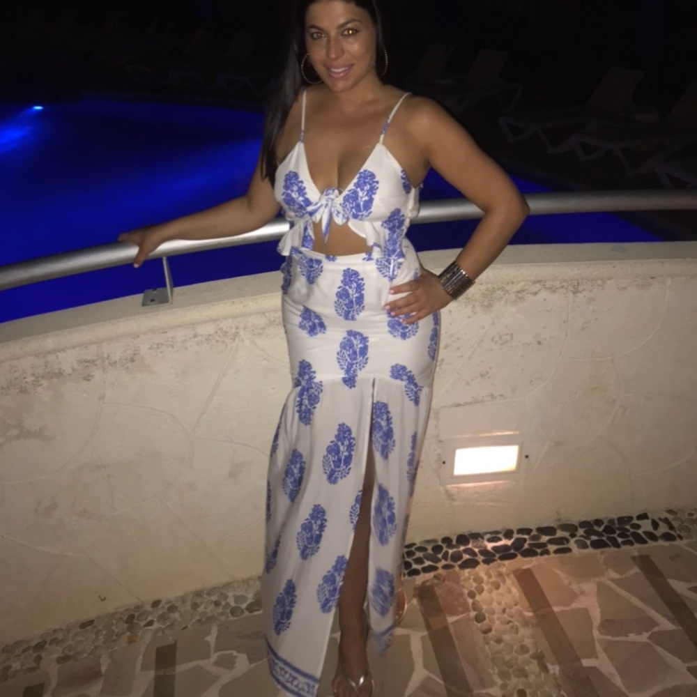 Hot Miami styles maxi dress